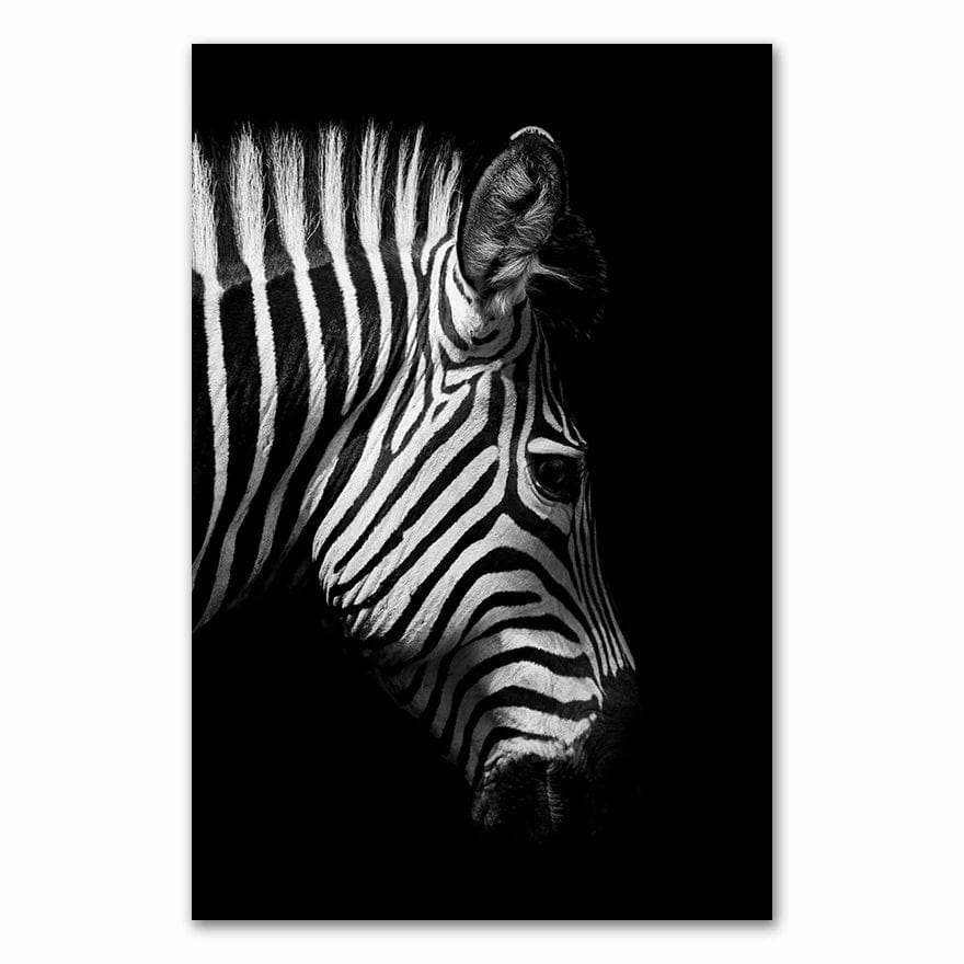 0501-13 / 40x60cm No Frame / CHINA Canvas Painting Animal Wall Art Lion Elephant Deer Zebra Posters and Prints Wall Pictures for Living Room Decoration Home Decor